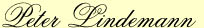 Peter Lindemann sig